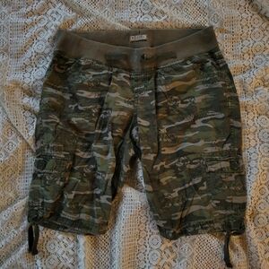 Camouflage Cargo Shorts